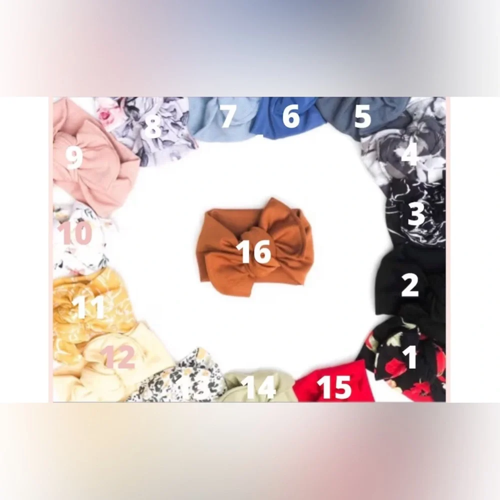 NWT/NIP Baby & Kids Chunky Bow Headbands | Mommy & Me Options
